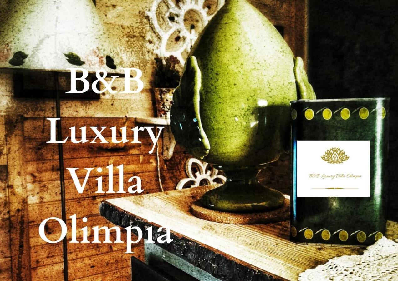 B&B Luxury Villa Olimpia Home Restaurant Selva Di Fasano Exterior foto